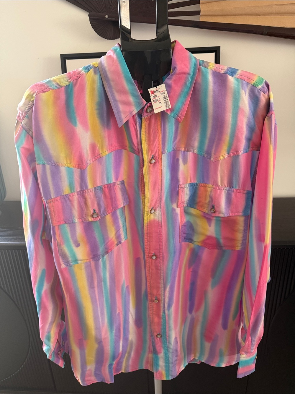 Rare Vintage 90’s Jab 100% Silk Blouse